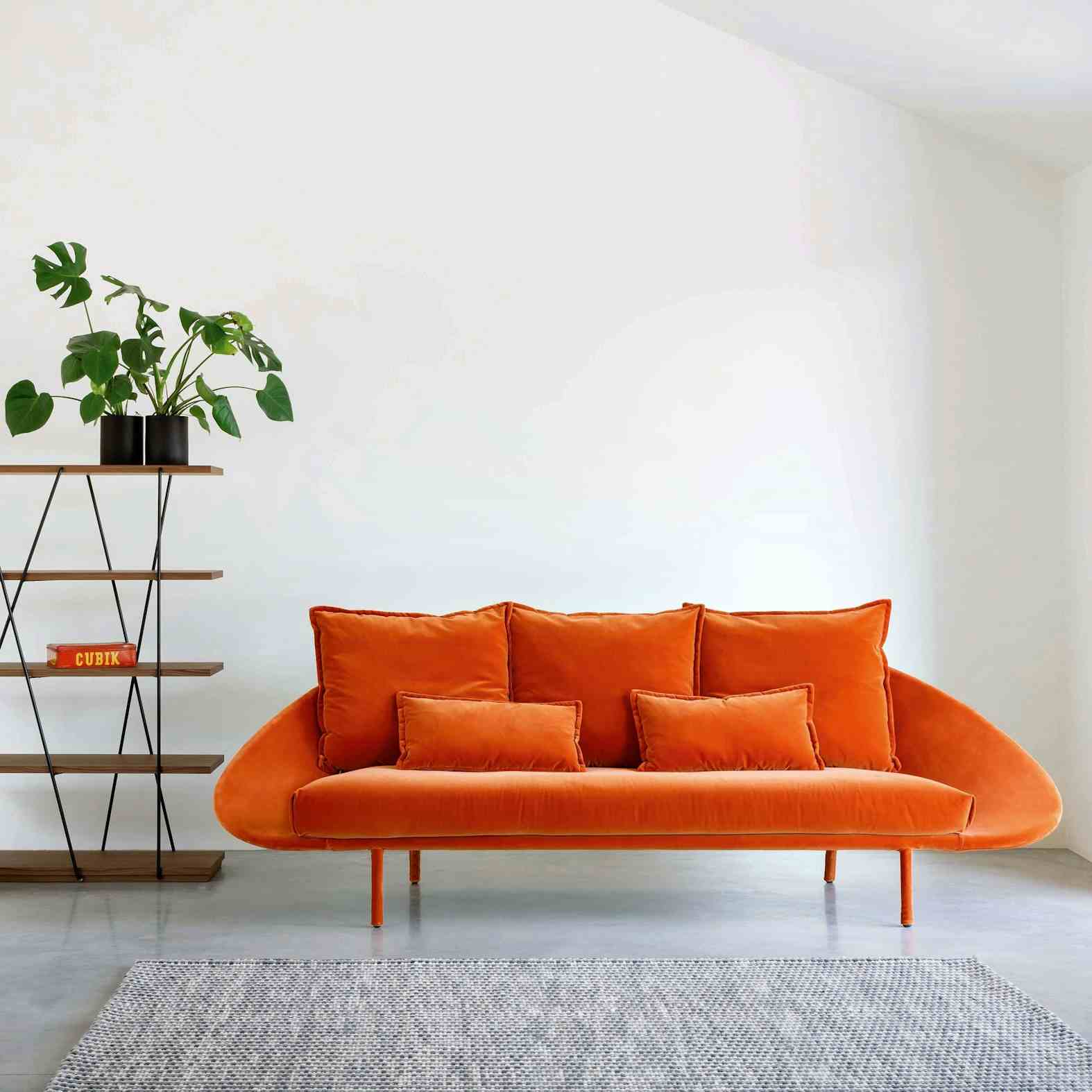 Miniforms Lem Sofa Orange Insitu Haute Living