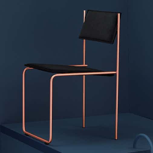 Missana Black Trampolin Chair Insitu Haute Living