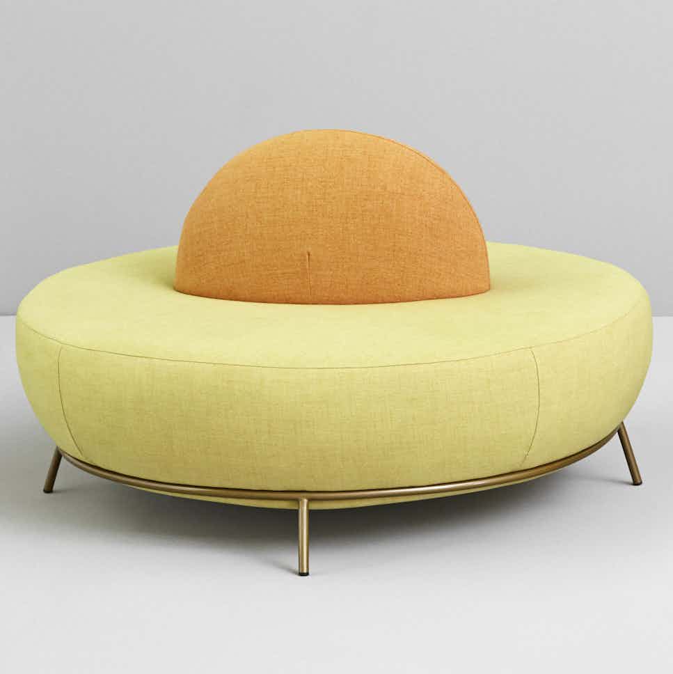 Missana-nest-yellow-round-sofa-haute-living