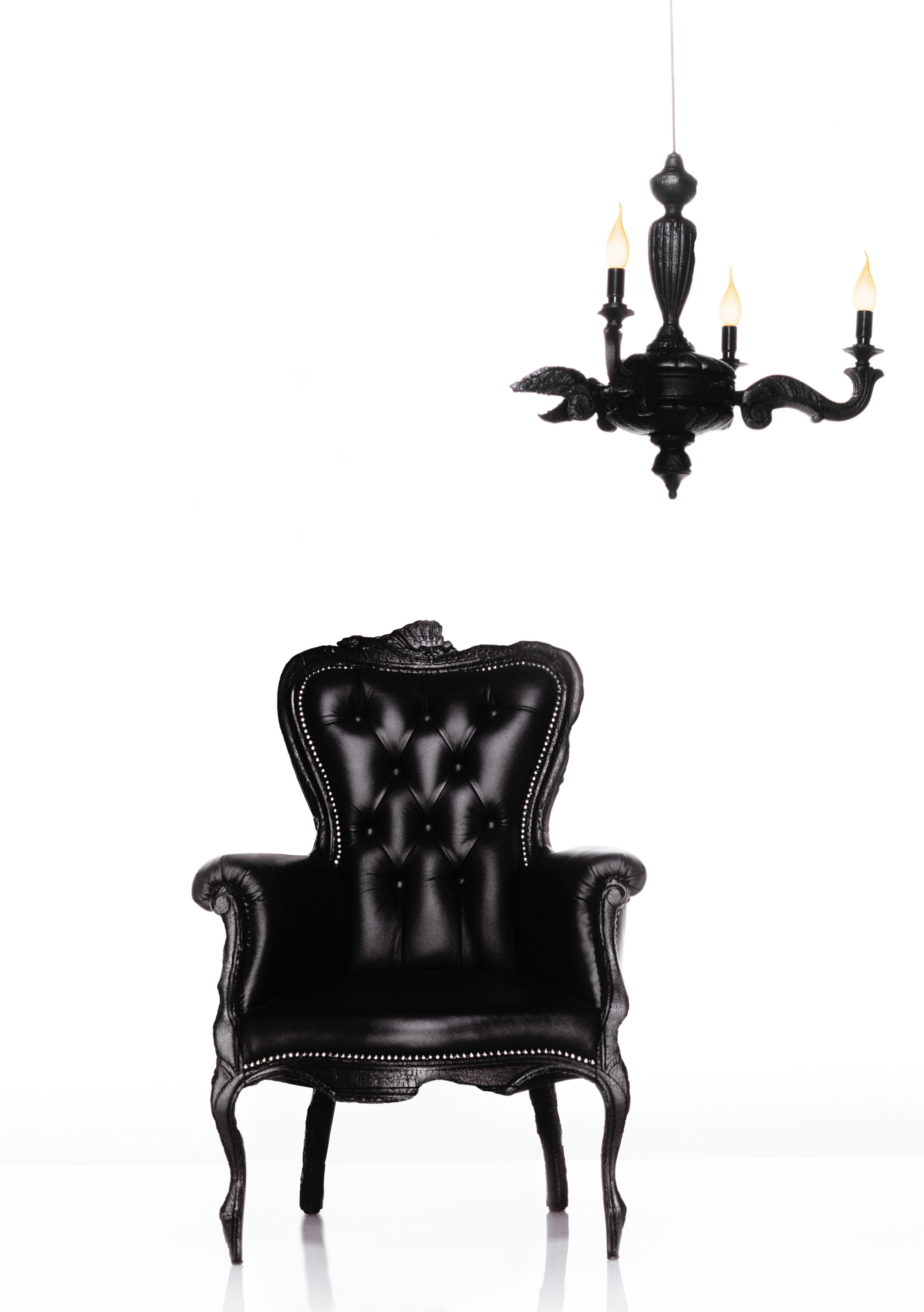 Smoke discount chair moooi