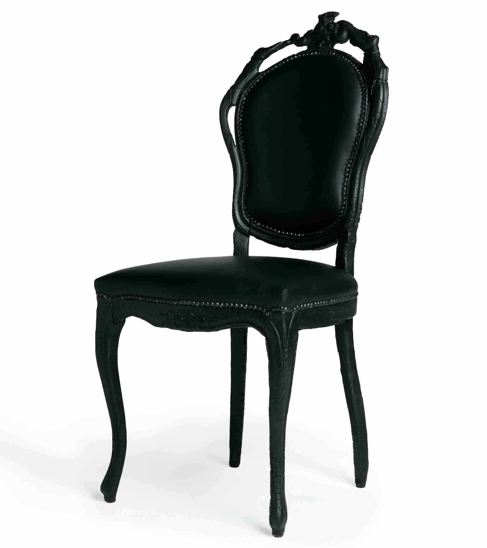 Moooi smoke dining chair haute living