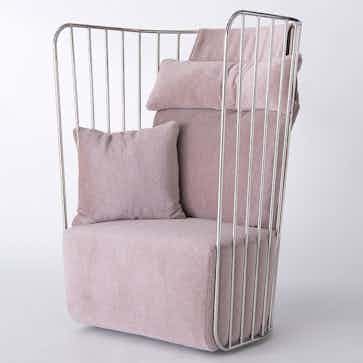 Phase design brides veil chair high back angle haute living 190605 175356