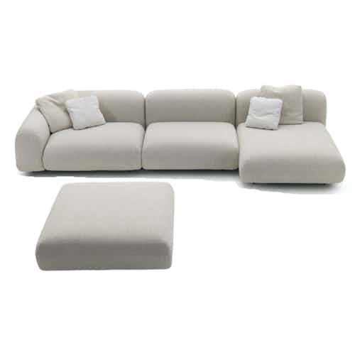 Arflex tokio sofa beige haute living