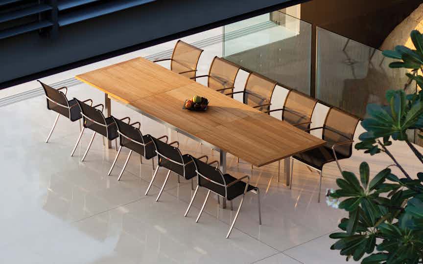 Royal Botania Taboela Extendable Table Insitu Haute Living