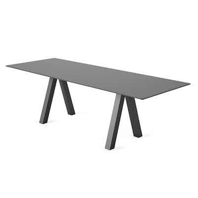 Viccarbe outdoor trestle dining table thumbnail